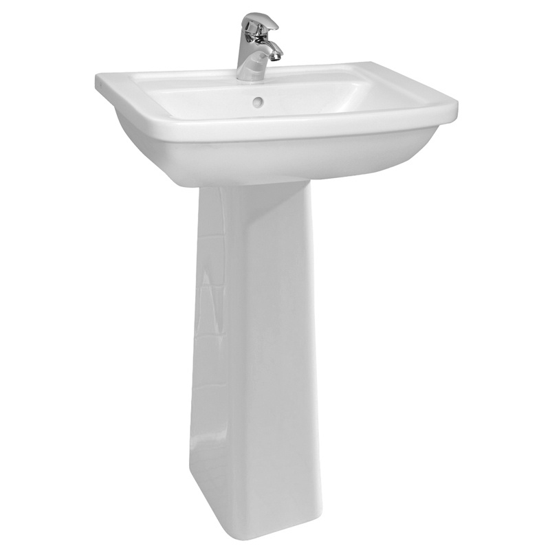 

Раковина Vitra Form 300 550x475 с пьедесталом 9602B003-7650