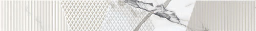 

Керамическая плитка Керлайф Arabescato Bianco бордюр 7,5x63