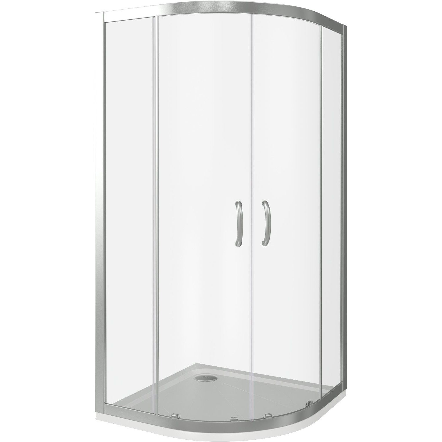 Душевой уголок Good Door Infinity 1850x900x900 хром (матовое стекло) ИН00006