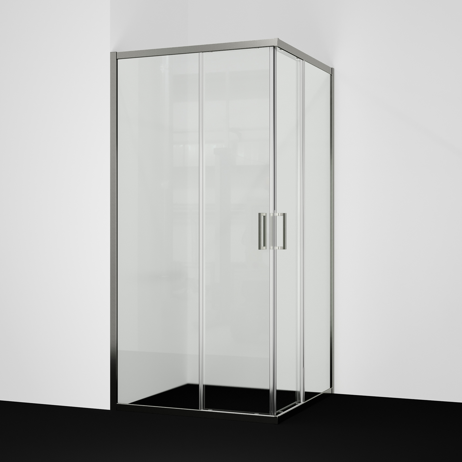 Душевой уголок WasserKRAFT Tauber 64S 2000x900x900 никель 64S03
