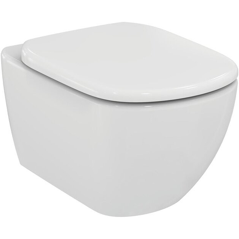 Унитаз подвесной Ideal Standard Tesi с сиденьем микролифт T007901+T352701