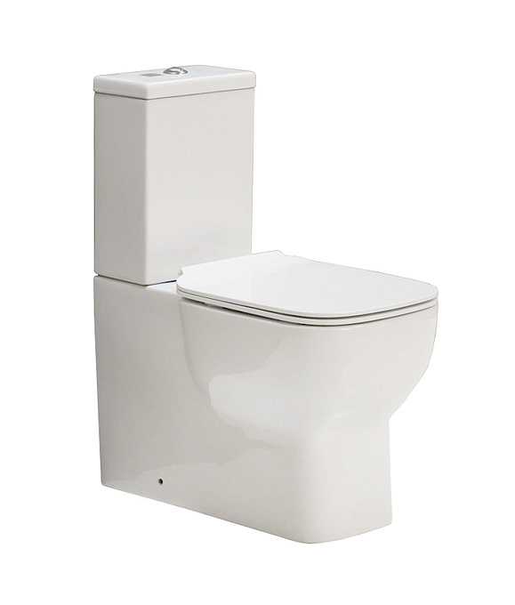 

Чаша унитаза безободковая Belbagno VASO P-trap BB127CP