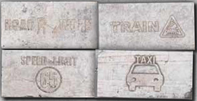 

Керамогранит Serenissima New York Road Signs Mix Greenwich Village декор 10x20