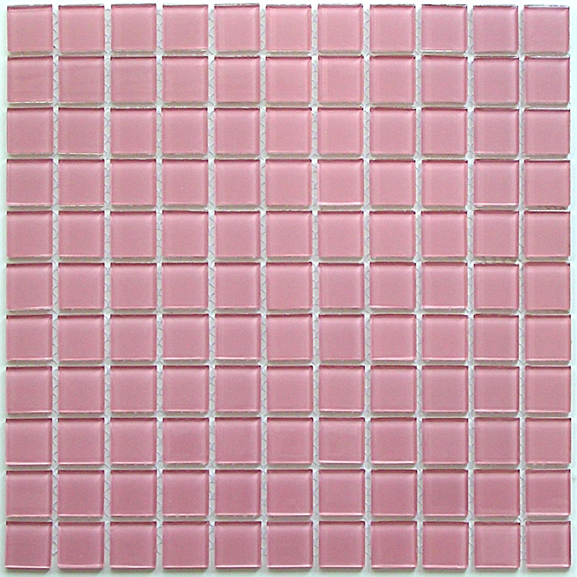 

Стеклянная Мозаика Bonaparte Pink glass (4x25x25) 30x30