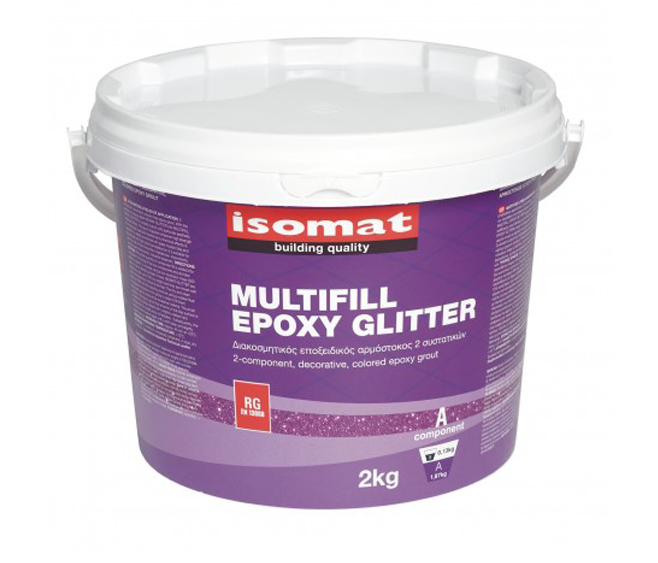 

Затирка Isomat Multifill-Epoxy Glitter Прозрачный 2кг