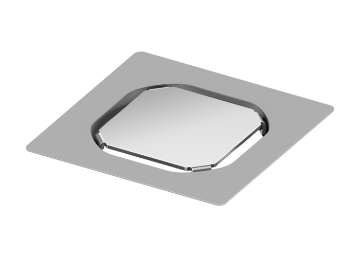

Основа для плитки TECE TECEdrainpoint S 100 мм из нержавеющей стали без рамки 3660016
