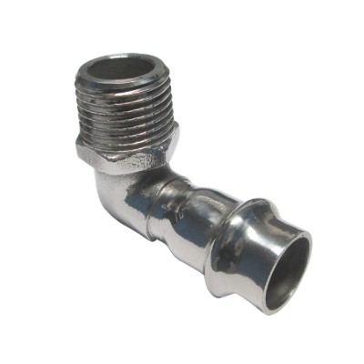 

Пресс-угольник из нержавеющей стали Valtec 90° НР 15 мм х 1/2"