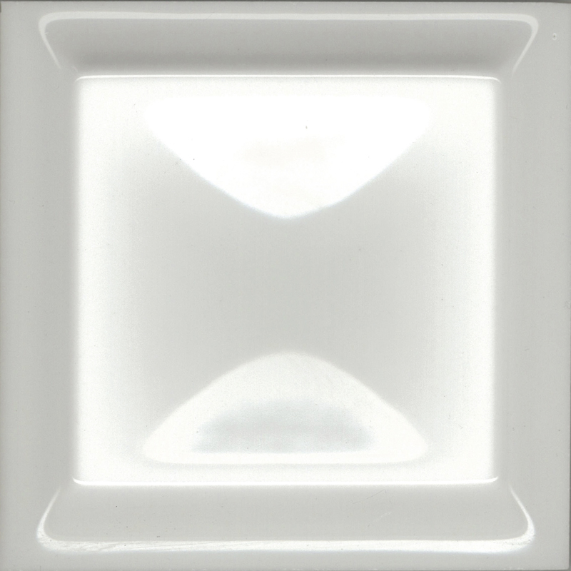 

Керамическая плитка Absolut Keramika Monocolor Decor Cube Blanco Декор 10x10