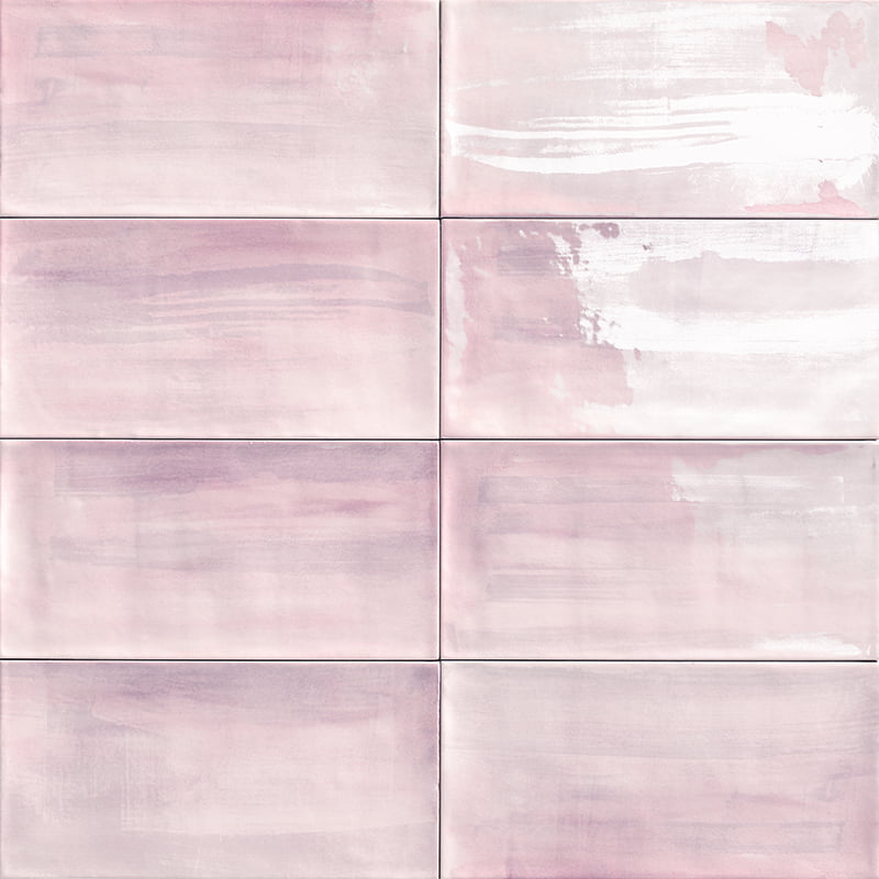 

Керамическая плитка Mainzu Aquarel Pink настенная 15x30