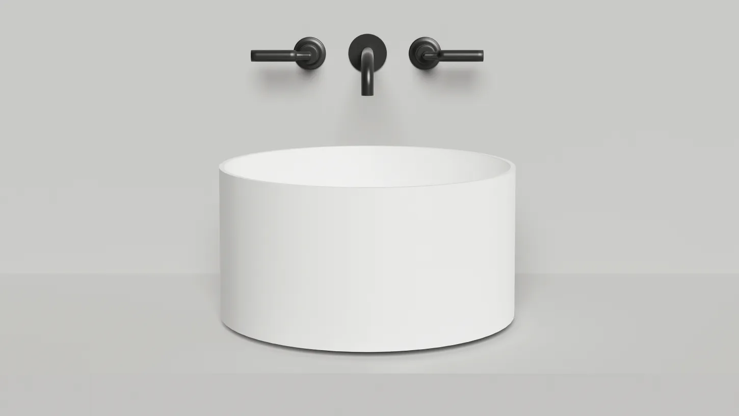 Раковина Salini ARMONIA 45 S-Stone белый матовый 130422M