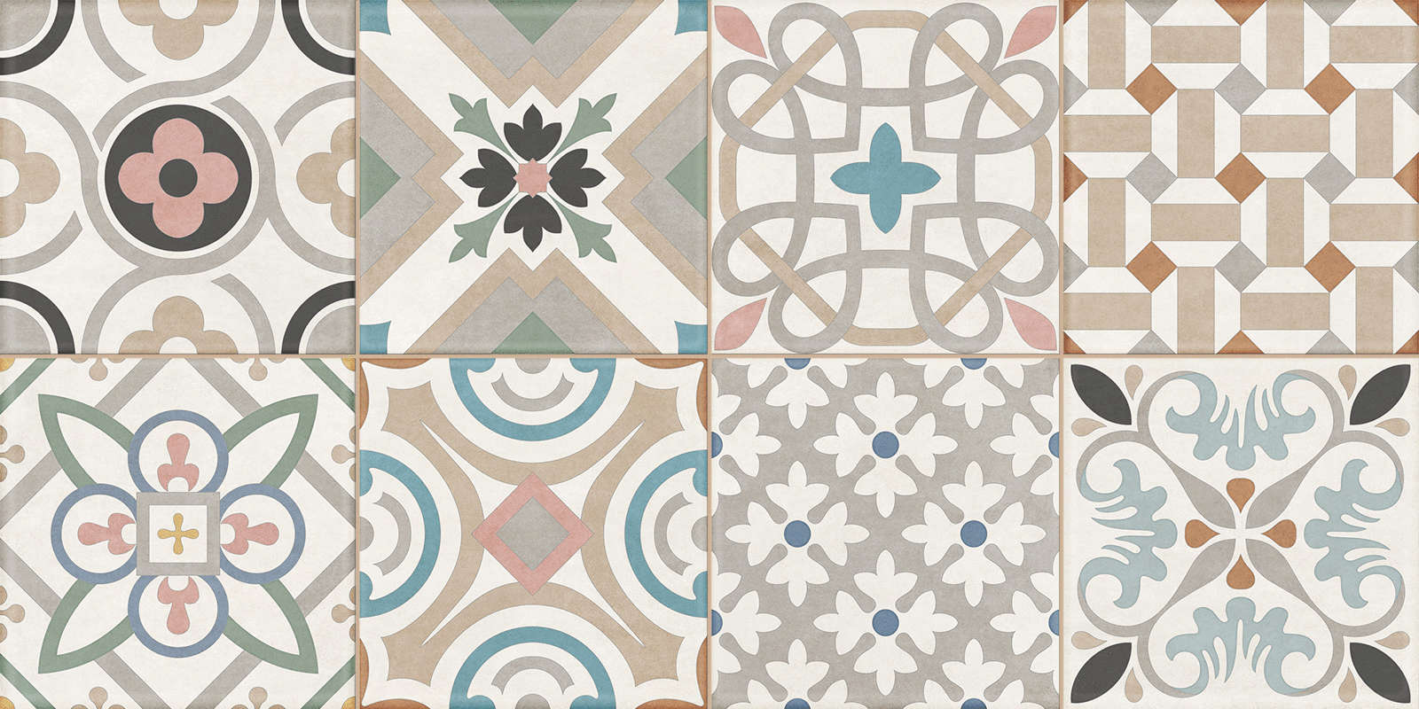 Керамическая плитка New Trend Design Art WT36DST18 Mix 2 настенная 30x60