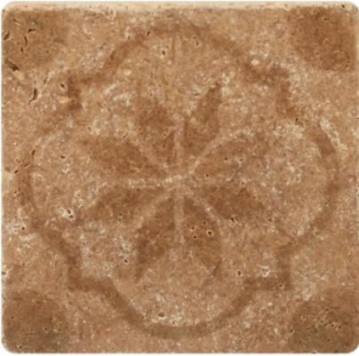

Плитка Травертин Stone4Home Toscana Ornament №1 декор 10х10