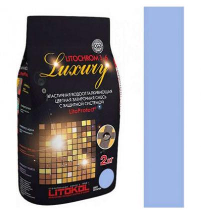 

Затирка Litokol цементная Litochrom 1-6 Luxury C.110 Голубой 2кг