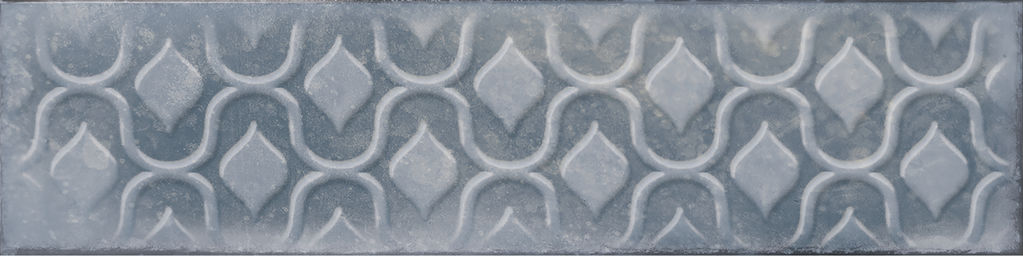 

Керамическая плитка Cifre Drop Relieve Blue Brillo настенная 7,5х30