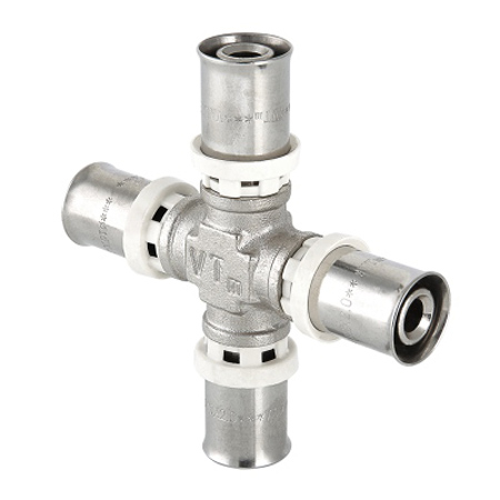 

Пресс-фитинг крестовина Valtec 20 х 20 х 20 х 20