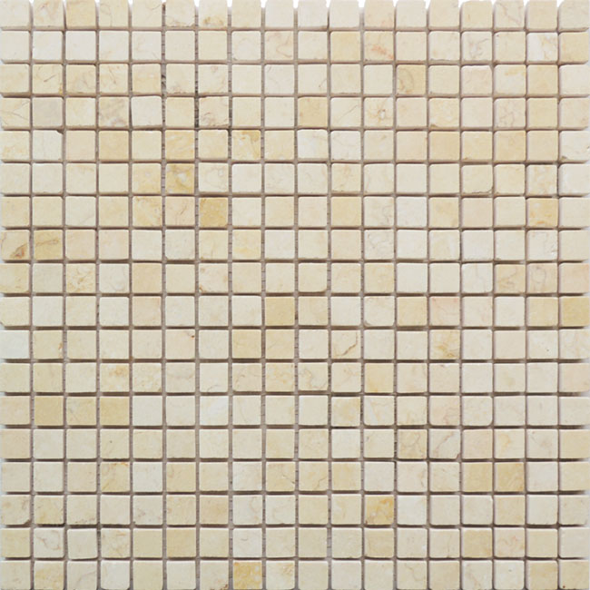 

Мозаика Caramelle Mosaic Pietrine 4mm Botticino Pol (1,5x1,5) 30,5x30,5
