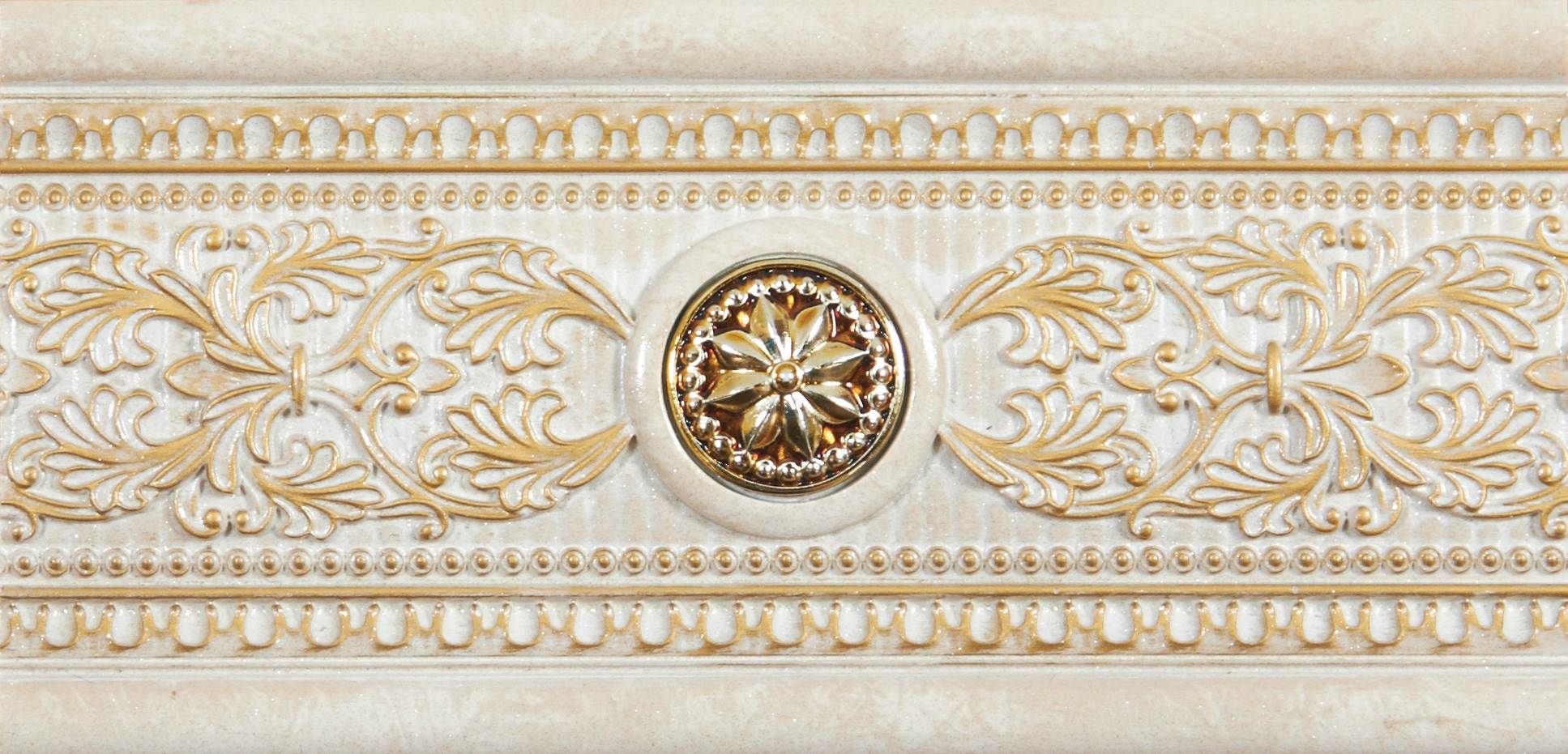 

Керамическая плитка Newker Coliseum Forum A Ivory Listello бордюр 15x31