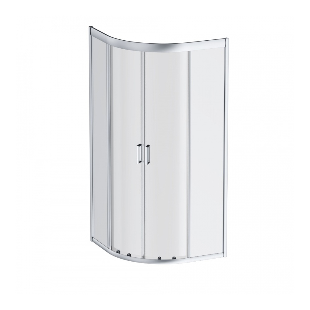 Душевой уголок AM.PM Gem 1900x800x800 матовое серебро W90G-401-080WT