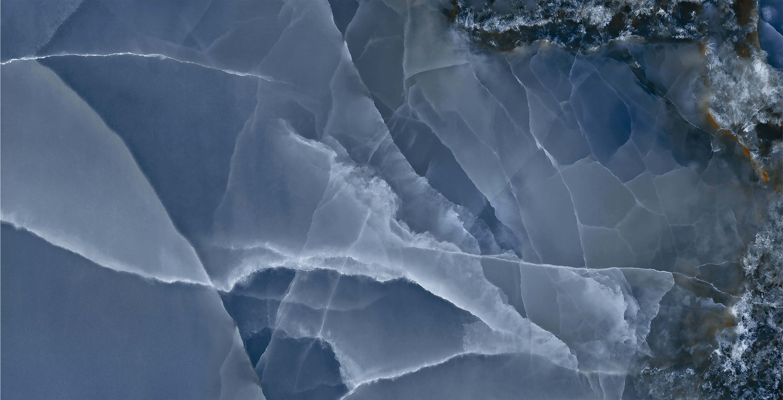 Керамогранит ITC Agate Blue Polished 60x120