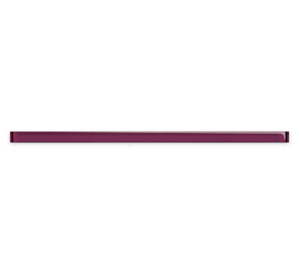 

Керамическая плитка Mei Universal Glass Спецэлемент стеклянный пурпурный 3x75 (UG1U221)