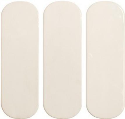 Керамическая плитка DNA Tiles Calema White Gloss настенная 5,2х16