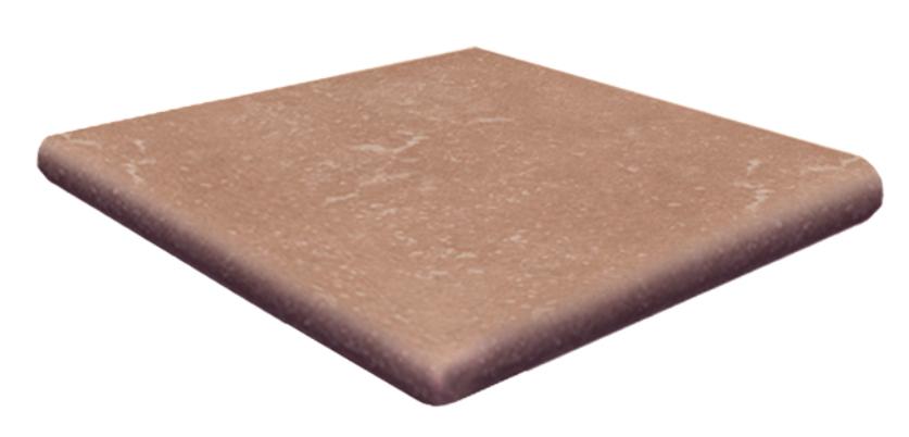 

Ступень Exagres Stone Cartabon Brown угловая 33x33х4