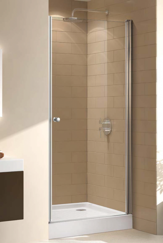 

Душевая дверь в нишу CEZARES ECO-O-B-1 1900x950 (матовое стекло) Хром