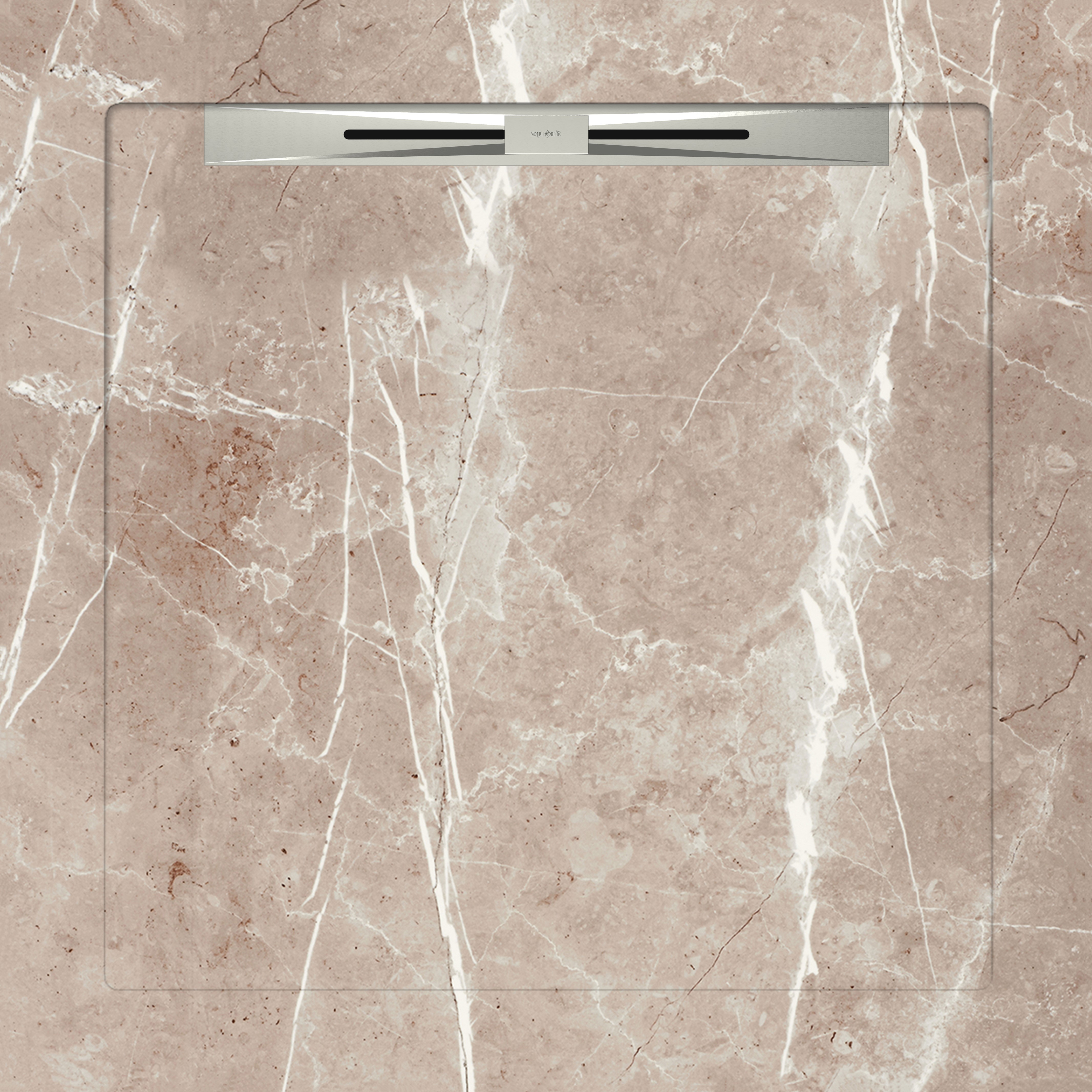 

Душевые поддоны Aquanit Luxor Light Brown Slope Line 80x80