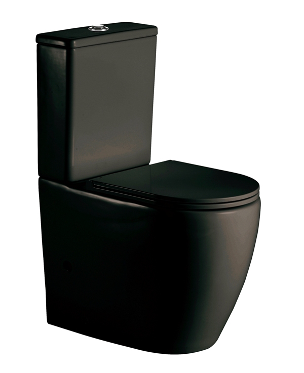 

Унитаз напольный ESBANO с сиденьем Microlift RIPOLL (Matt Black)