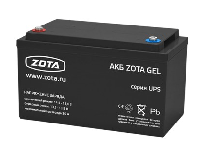 Источник бесперебойного питания Zota АКБ ZOTA GEL 40-12