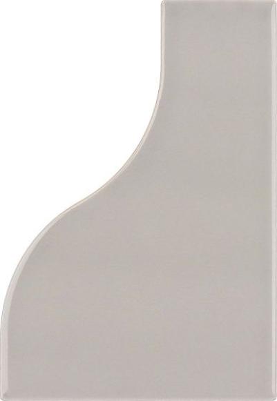 Керамическая плитка Equipe Curve 28845 Grey Gloss настенная 8,3x12