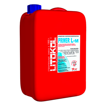 

Litokol Грунтовка Primer L-m для самонивелирующихся смесей 10кг