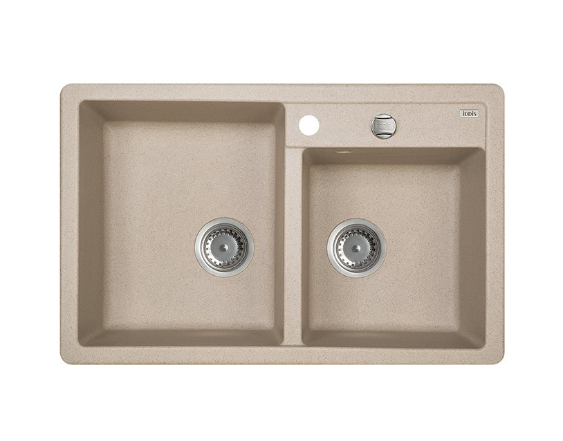 

Мойка для кухни IDDIS Vane G 2 чаши 780х500 V23P782i87 песок