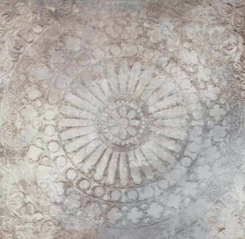 

Керамогранит Gambarelli Splendor Decor Rosone Ramina Lev Rett 60x60