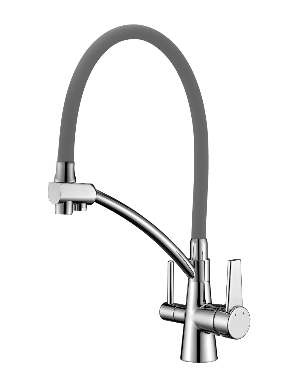 

Смеситель для кухни Lemark Comfort 225 LM3071C-Gray