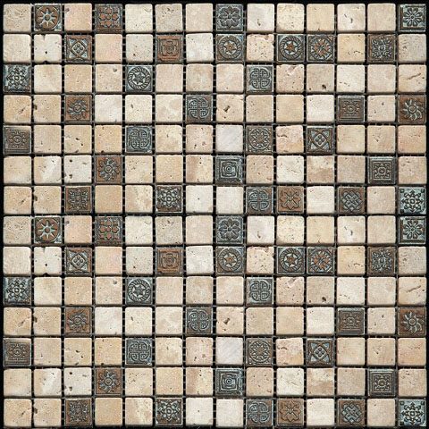 

Каменная мозаика Natural Antico PFM-2001 (2х2) 30,5х30,5