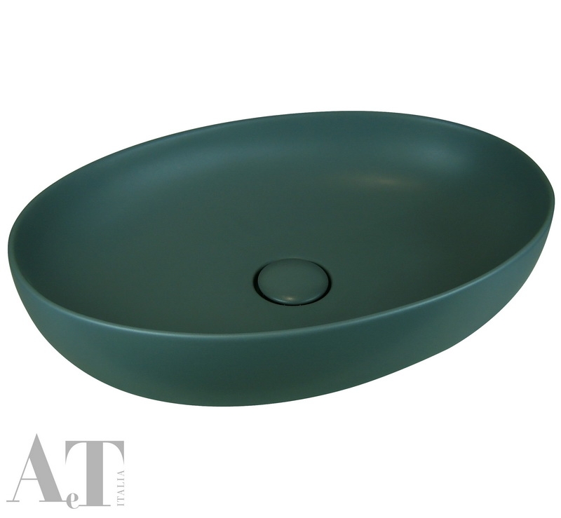 Раковина AeT ELITE 55 зеленый мох матовый L616T0R0V0143