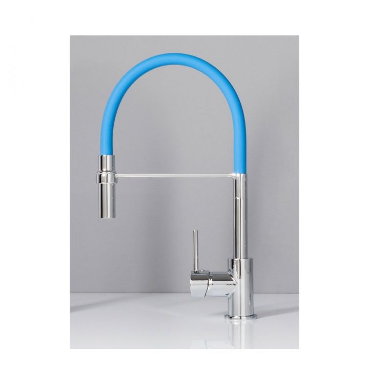 

Смеситель для кухни Aquanet FF6215 00189337 синий