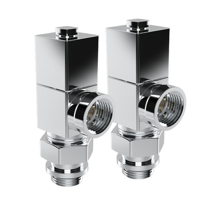 

Royal Thermo Набор ручной регулировки осевой CUBE (хром), 1/2" RTE 56.003