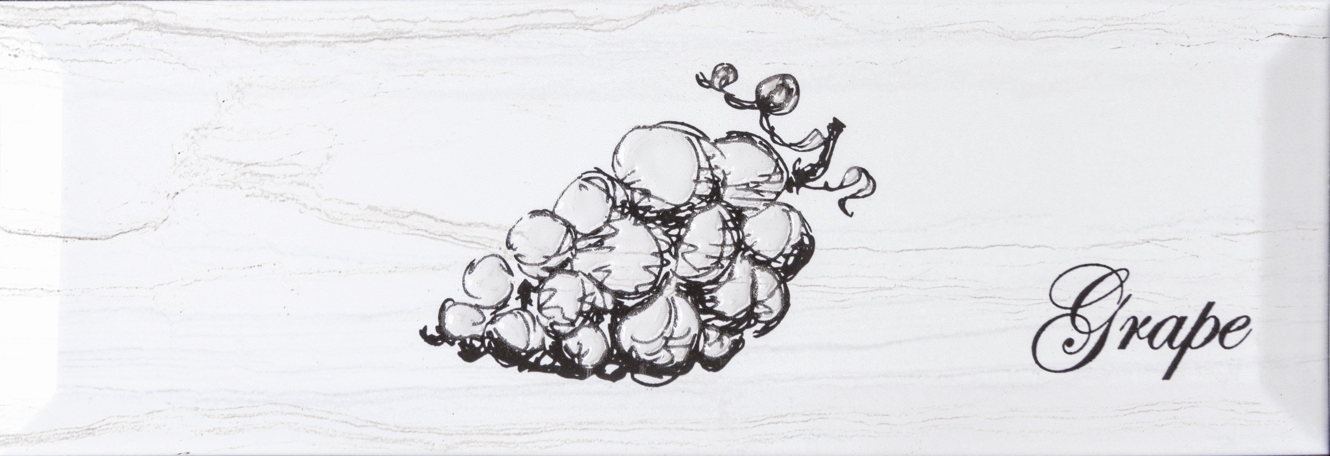 Керамическая плитка Monopole Fruit Laguna Grape декор 10x30