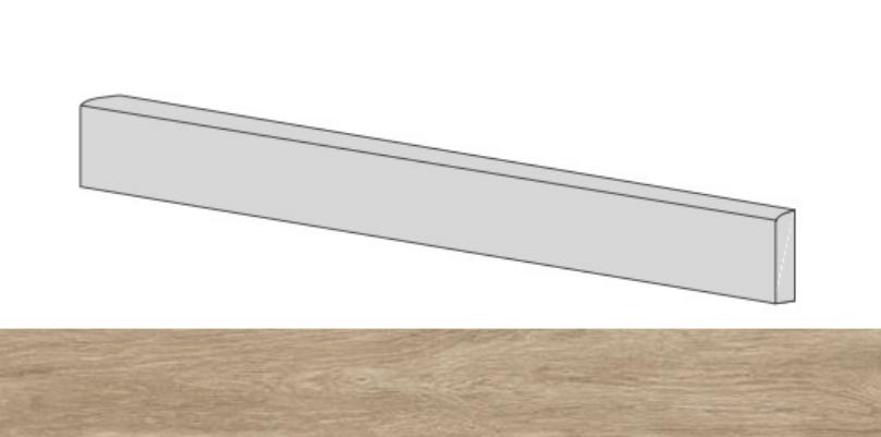 

Керамогранит Gardenia Orchidea Just Life ML50104 Batt. Molato Beige Muschio плинтус 8х100