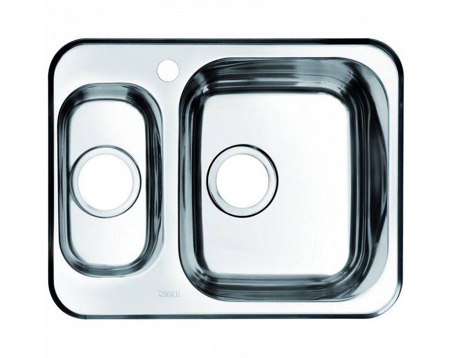 

Мойка для кухни IDDIS Strit 1 1/2 605х480 STR60SZi77 хром правая