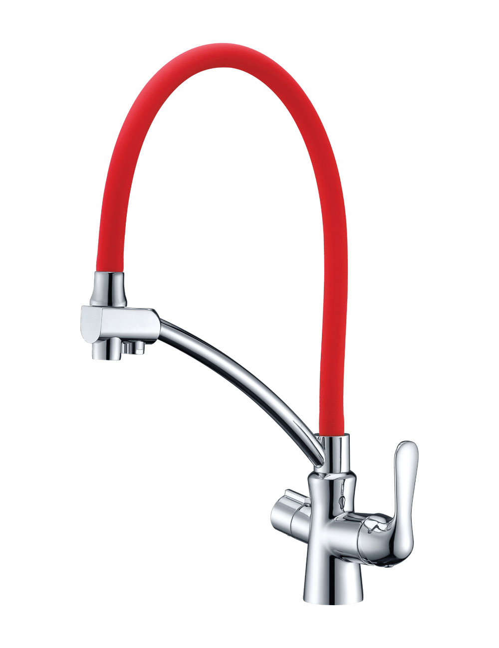 

Смеситель для кухни Lemark Comfort 225 LM3070C-Red