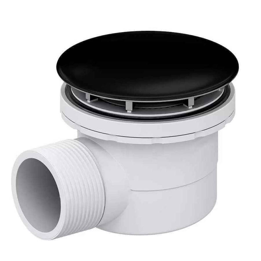 Сифон для душевого поддона RGW Velplex QYD-06 черный 18241106-04