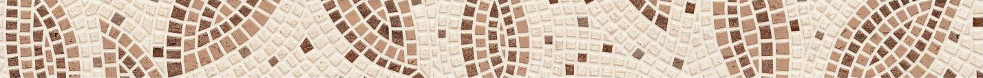 

Керамическая плитка Golden Tile Travertine Mosaic коричневый бордюр 3х40