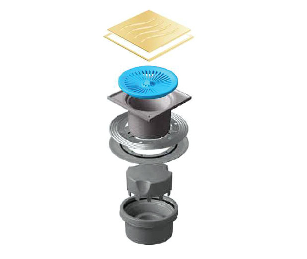 

Сливной трап Pestan Confluo Standard Tide Vertical Gold 13000163