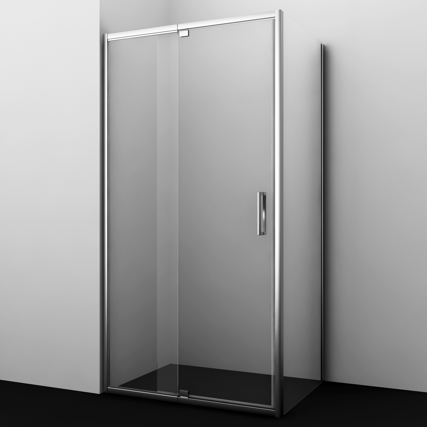 Душевой уголок WasserKRAFT Berkel 2000x1300x1000 хром 48P34