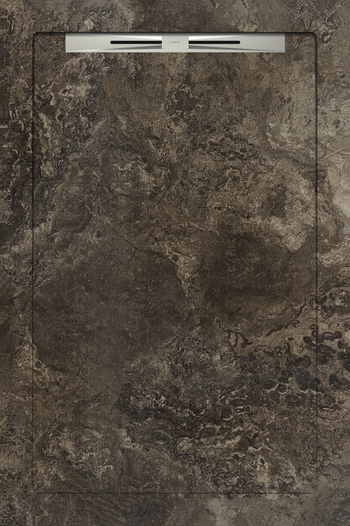 

Душевые поддоны Aquanit Fossil Brown Slope Line 80x120
