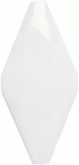 

Керамическая плитка Adex Rombos ADNE8006 Rombo Acolhado Blanco Z Настенная 10х20