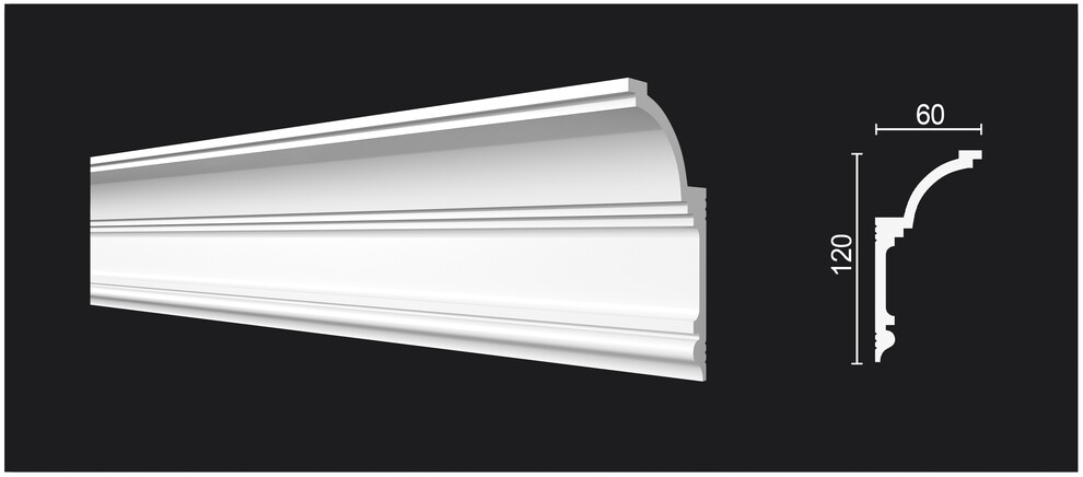 Карниз Decor-Dizayn DD517